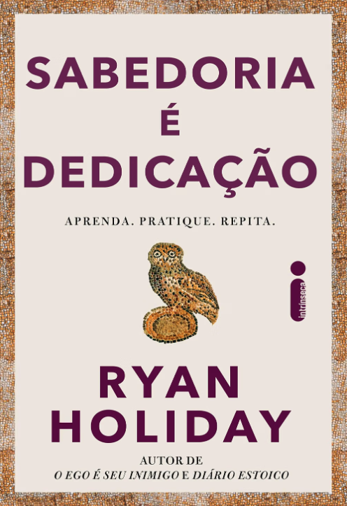 Capa do livro Sabedoria é Dedicação
